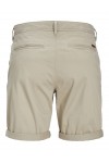 JACK & JONES BOWIE SOLID CHINO SHORTS CROCKERY 12165604