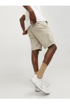 JACK & JONES BOWIE SOLID CHINO SHORTS CROCKERY 12165604
