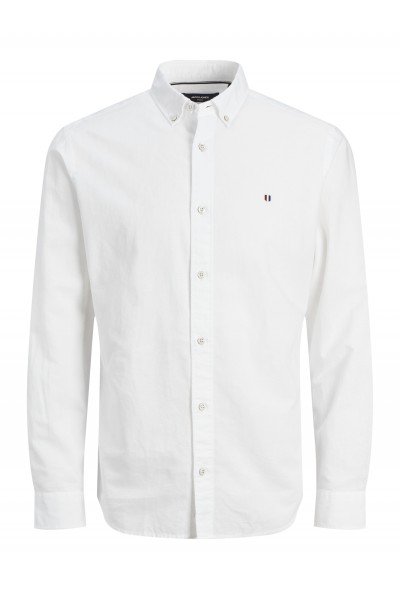 JACK & JONES JPRBLUSUMMER SHIELD SHIRT LS WHITE 12250007
