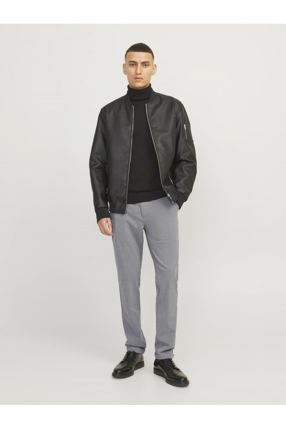 JACK & JONES JPSTMARCO JJCONNOR GREY MEL NOOS GREY MELAGNE 12169491