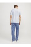 JACK & JONES JJEJOSH POLO SS WHITE MELANGE 12247387
