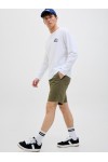 JACK & JONES MEN SHORT OLIVE NIGHT 12274983