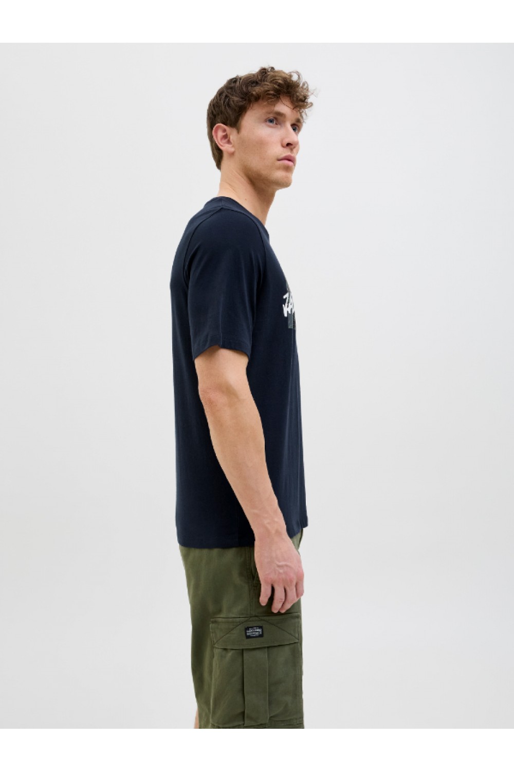 JACK & JONES MEN T-SHIRT SKY CAPTAIN 12269324