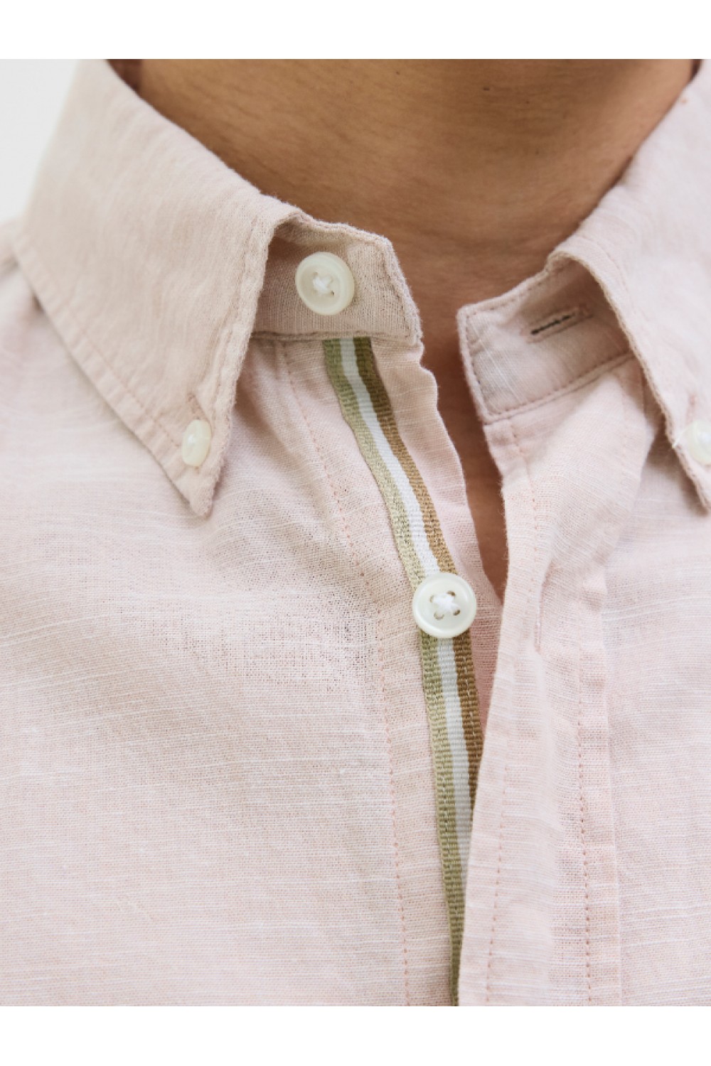 JACK & JONES SUMMER SHIELD SHIRT WHITE PEPPER 12276814