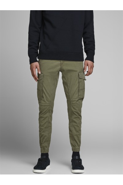 JACK & JONES JPSTPAUL JJFLAKE CARGO OLIVE NIGHT NOOS OLIVE NIGHT 12141844
