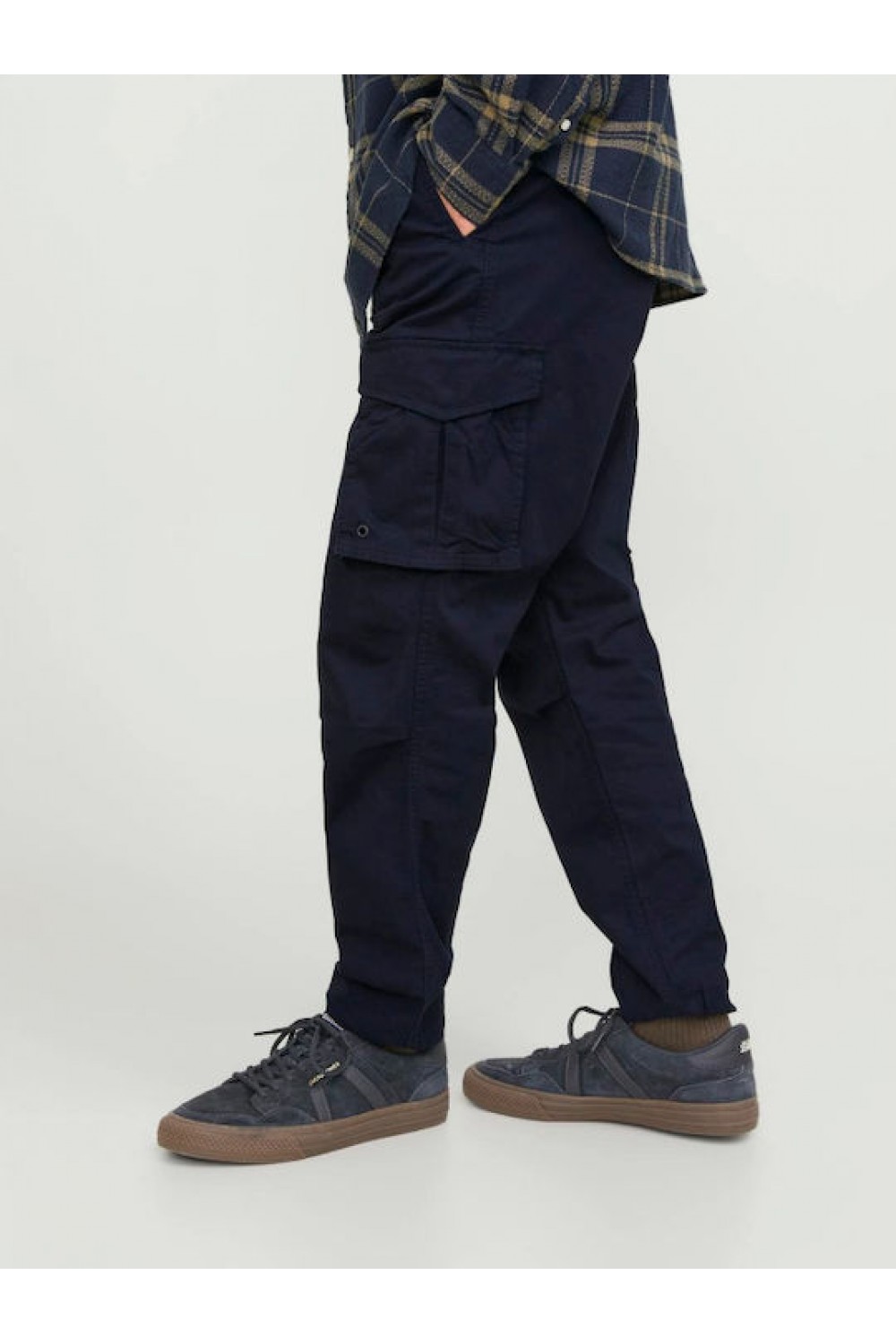 JACK & JONES JPSTKANE JJNOAH CUFFED CARGO NOOS DARK NAVY 12242264