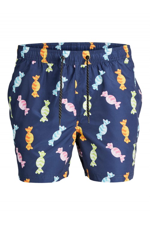 JACK & JONES FIJI SWIM FUNNY NAVY BLAZER 12228034