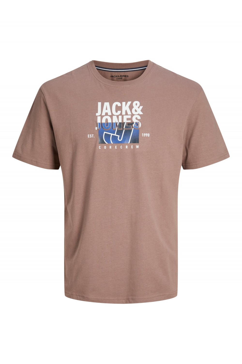 JACK & JONES JCOJEAN EMBOSS TEE SS CREW TWILIGHT MAUVE 12228567