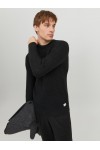 JACK & JONES JJSTANDFORD KNIT CREW NECK BLACK 12236286