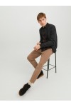 JACK & JONES  JPSTKARL JJCORDUROY TAPERED CROP DEK FUNGI 12237547