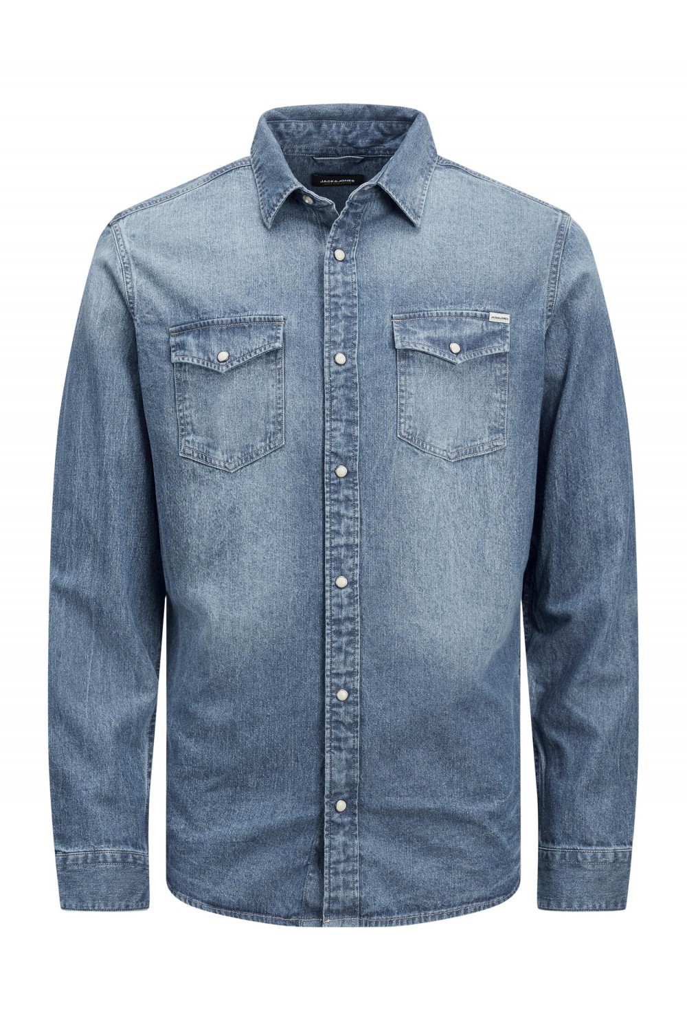 JACK & JONES JJESHERIDAN SHIRT L/S MEDIUM BLUE DENIM 12138115