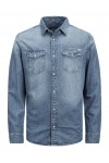 JACK & JONES JJESHERIDAN SHIRT L/S MEDIUM BLUE DENIM 12138115