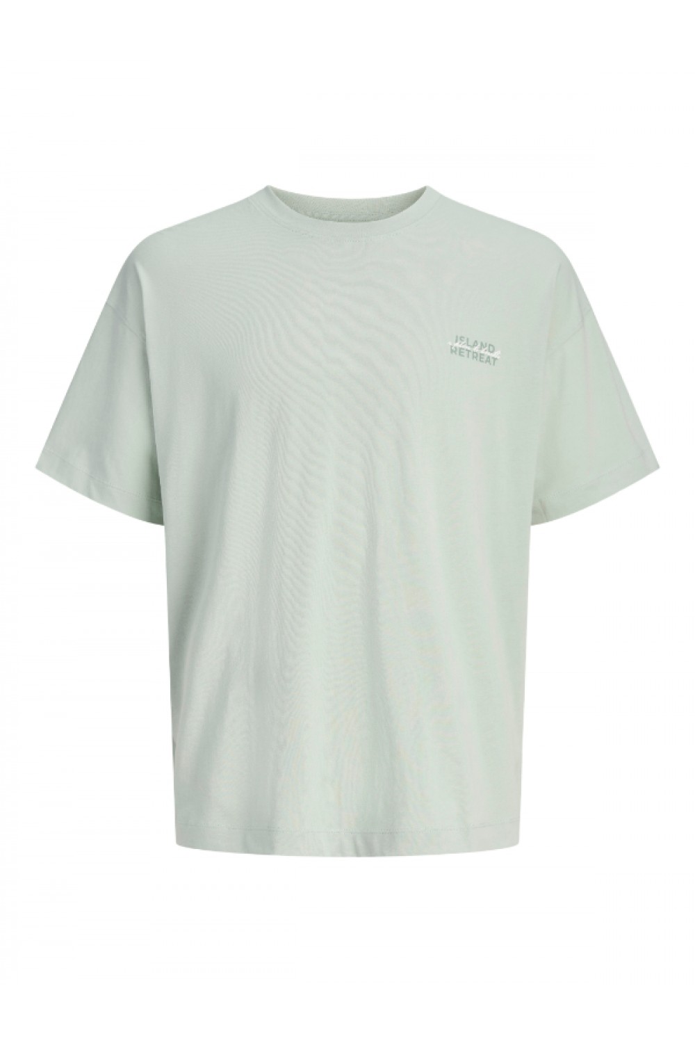 JACK & JONES ETERNA GRAPHIC BACK TEE SS CREW NECK AQUA GRAY 12295836