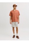 JACK & JONES STACE MYKONOS LINEN BLEND SHORTS REG VETIVER 12269376