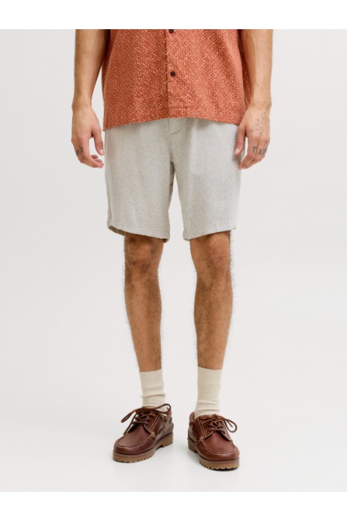 JACK & JONES STACE MYKONOS LINEN BLEND SHORTS REG VETIVER 12269376