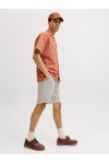 JACK & JONES STACE MYKONOS LINEN BLEND SHORTS REG VETIVER 12269376