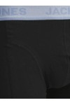 JACK & JONES WESLEY SOLID TRUNKS 3 PACK BLACK 12291496