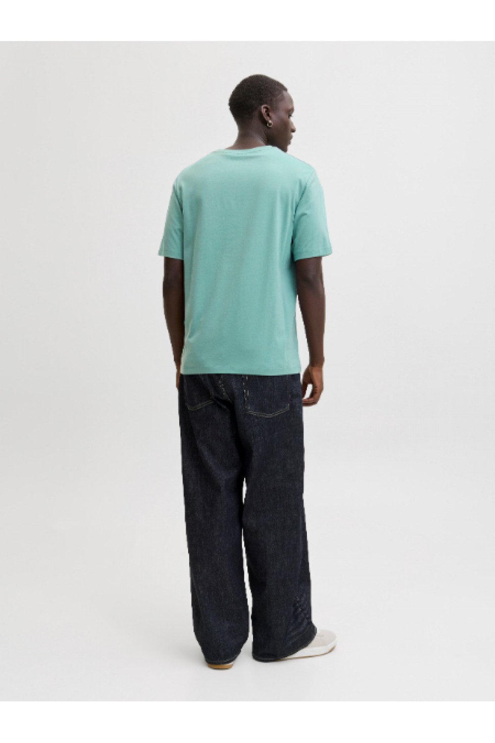 JACK & JONES CORP GRAPHIC TEE SS O-NECK MINERAL BLUE 12268415