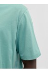 JACK & JONES CORP GRAPHIC TEE SS O-NECK MINERAL BLUE 12268415