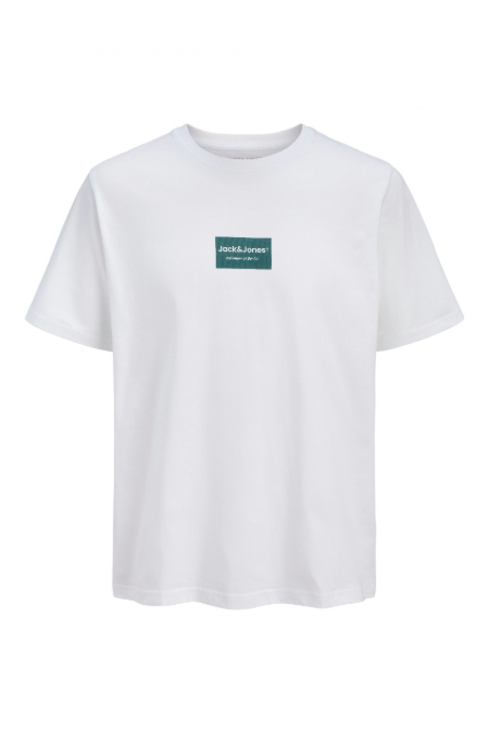 JACK & JONES FRANK TEE SS CREW NECK BRIGHT WHITE 12288092