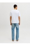 JACK & JONES LOGO TEE SS O-NECK 2 COL SS26 BRIGHT WHITE 12288016