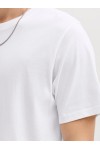 JACK & JONES FRANK TEE SS CREW NECK BRIGHT WHITE 12288092