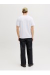 JACK & JONES FRANK TEE SS CREW NECK BRIGHT WHITE 12288092