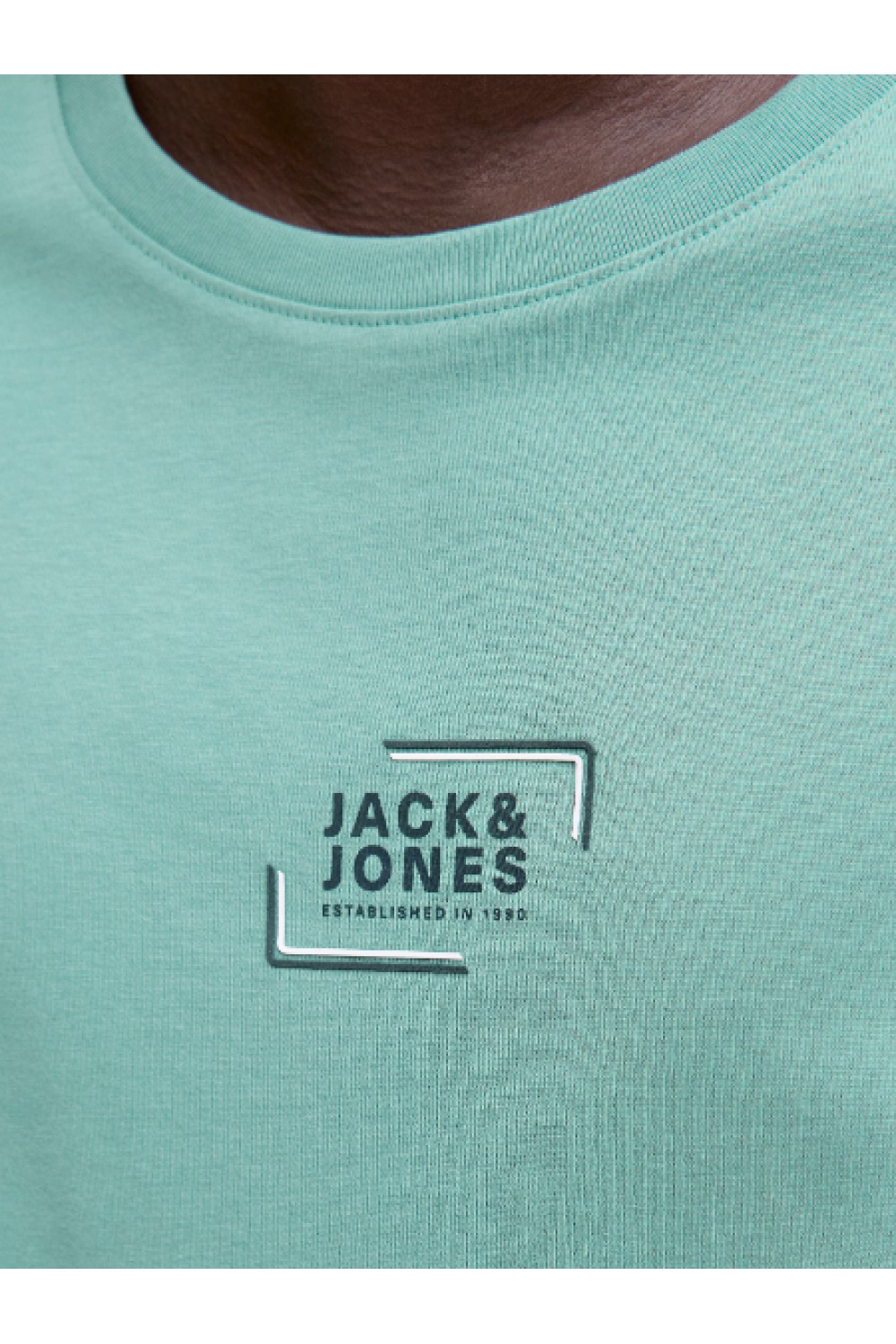 JACK & JONES CORP GRAPHIC TEE SS O-NECK MINERAL BLUE 12268415