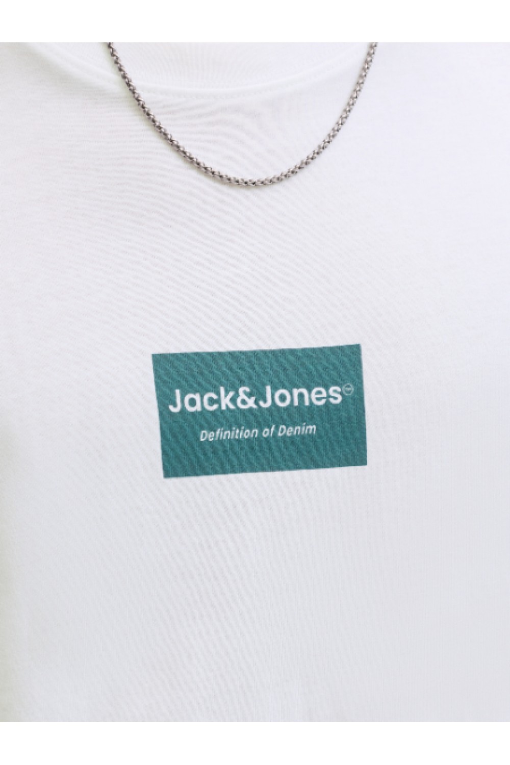 JACK & JONES FRANK TEE SS CREW NECK BRIGHT WHITE 12288092