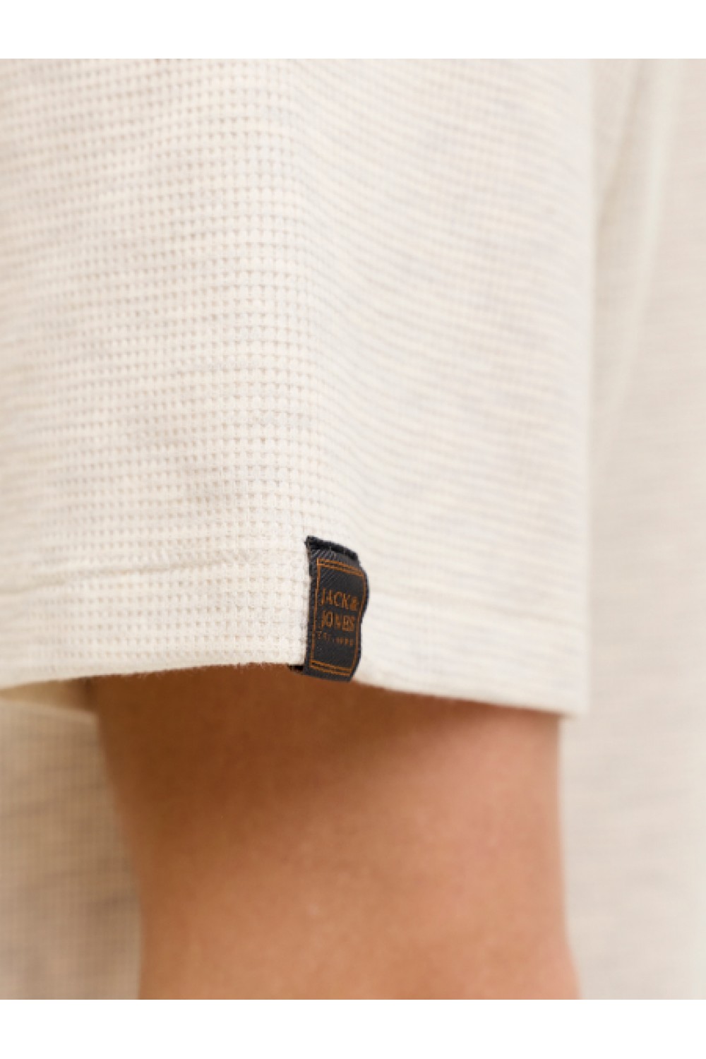 JACK & JONES DAYTONA TEE SS CREW NECK SN ANTIQUE WHITE 12294714