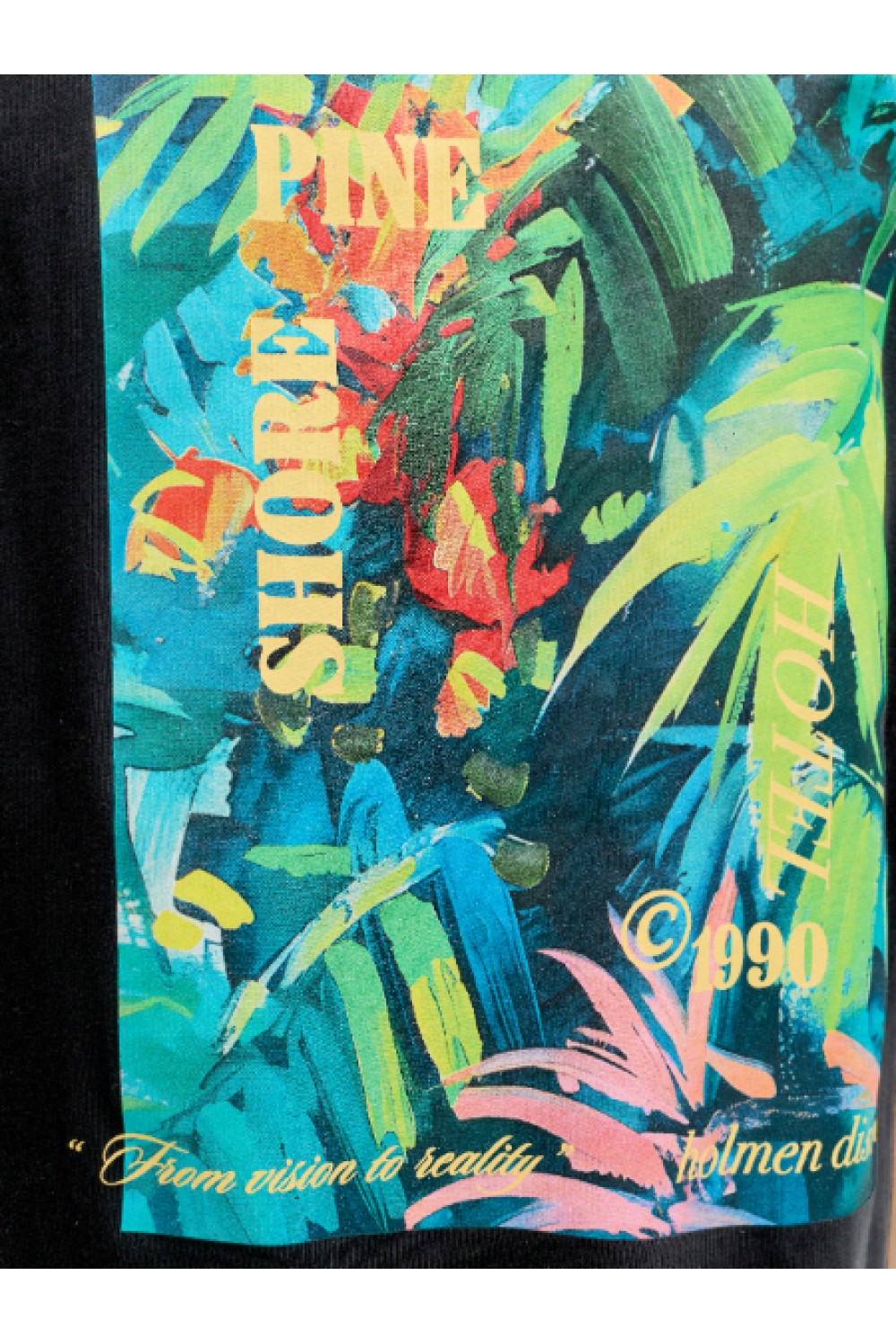 JACK & JONES MONTAUK BACK GRAPHIC TEE SSCN EA26 SN BLACK 12290892