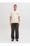 JACK & JONES DAYTONA TEE SS CREW NECK SN ANTIQUE WHITE 12294714