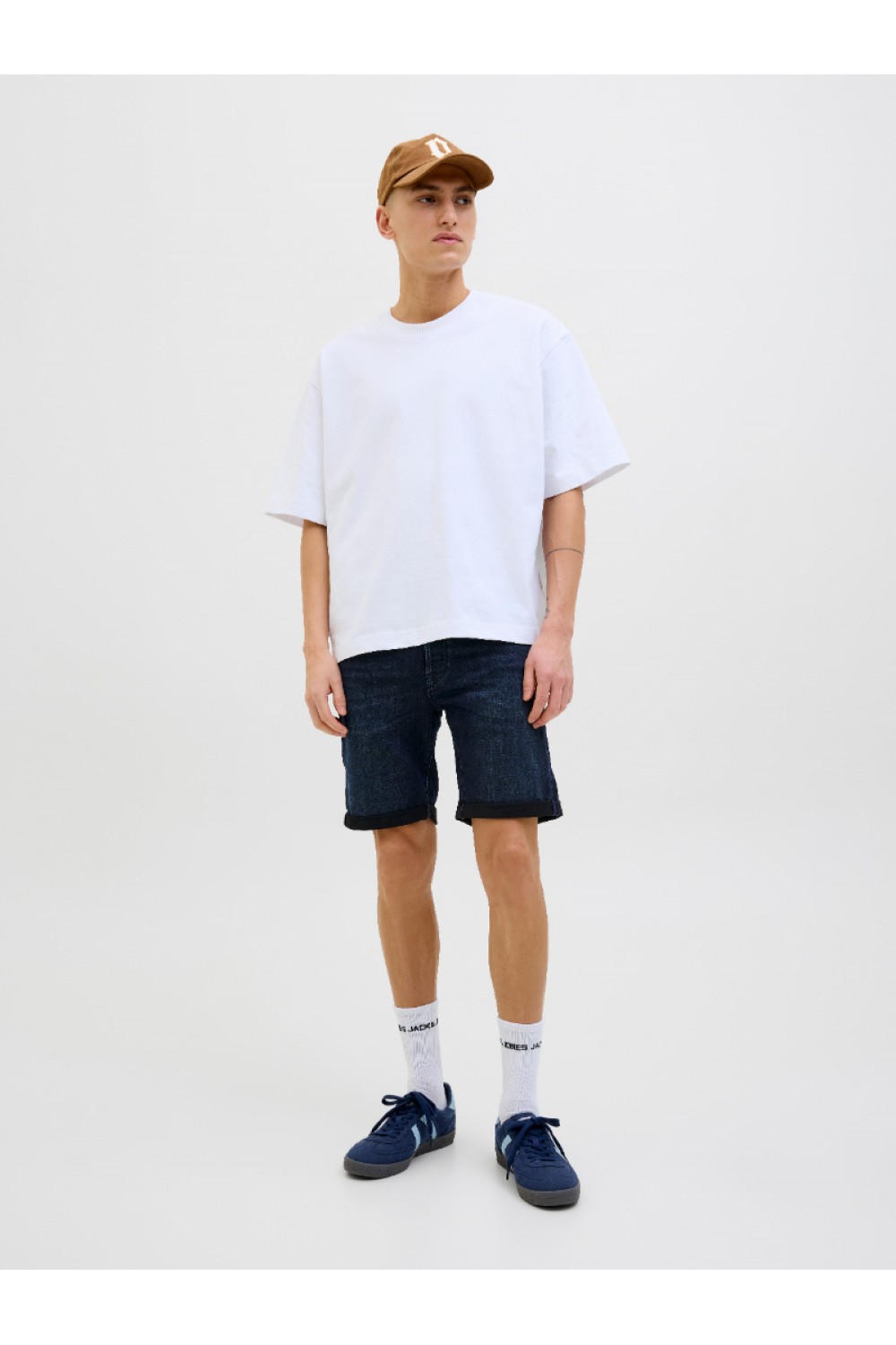 JACK & JONESRICK JJFOX SHORTS BLUE DENIM 12269608