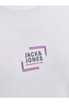 JACK & JONES CORP GRAPHIC TEE SS O-NECK WHITE 12268415