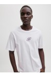 JACK & JONES CORP GRAPHIC TEE SS O-NECK WHITE 12268415