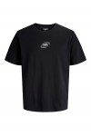 JACK & JONES CORP GRAPHIC TEE SS O-NECK BLACK 12268415