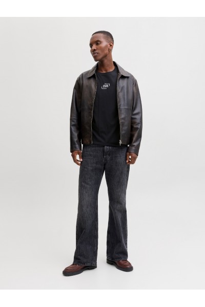 JACK & JONES CORP GRAPHIC TEE SS O-NECK BLACK 12268415