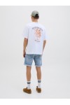 JACK & JONES RICK JJBASIC SHORTS AT BLUE DENIM 12269496