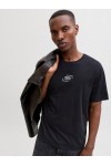 JACK & JONES CORP GRAPHIC TEE SS O-NECK BLACK 12268415