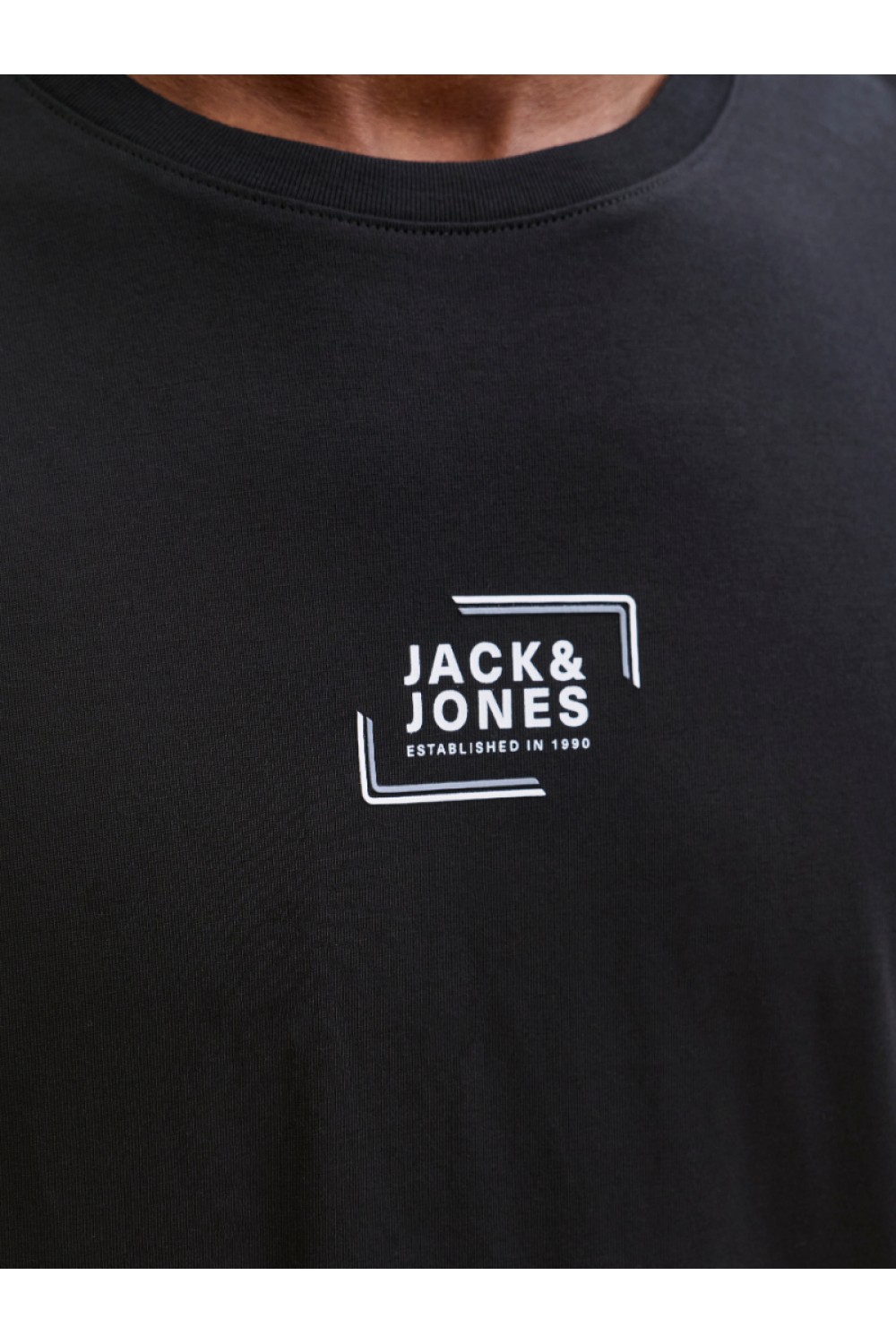 JACK & JONES CORP GRAPHIC TEE SS O-NECK BLACK 12268415
