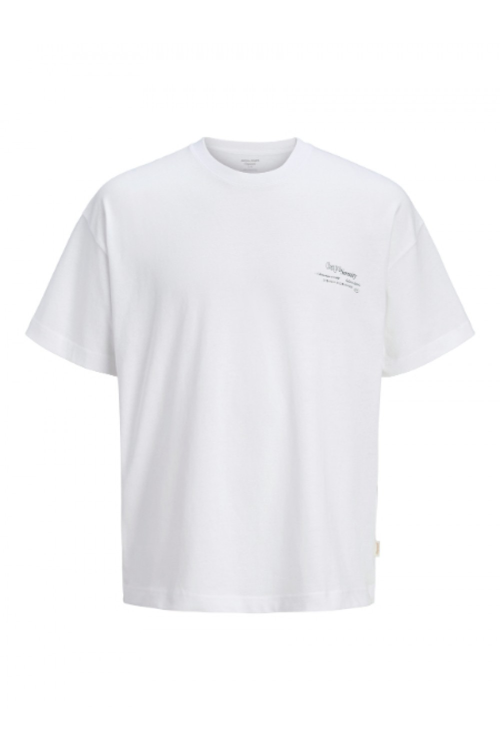 JACK & JONES MONTAUK BACK GRAPHIC TEE SSCN EA26 SN BRIGHT WHITE 12290892