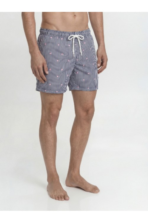 JACK & JONES STMAUI BREEZE MINI STRIPE SWIM SRT SN NAVY BLAZER 12291425