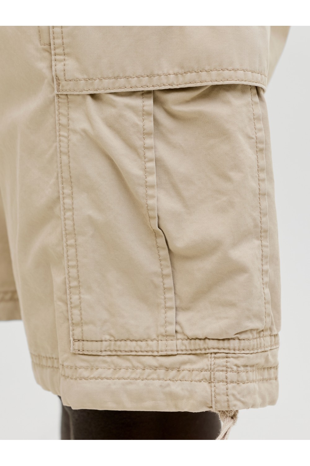 JACK & JONES TCOLE FRANK CARGO SHORTS MID SN CROCKERY 12291369