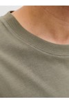 JACK & JONES FRANK TEE SS CREW NECK VETIVER 12288092