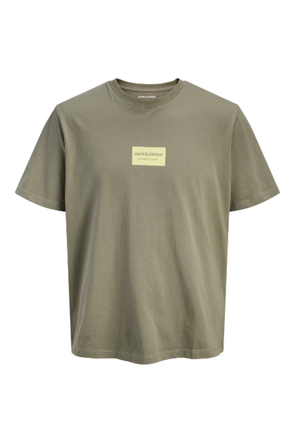 JACK & JONES FRANK TEE SS CREW NECK VETIVER 12288092