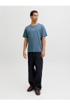 JACK & JONES CORP GRAPHIC TEE SS O-NECK BLUE MIRAGE 12268415