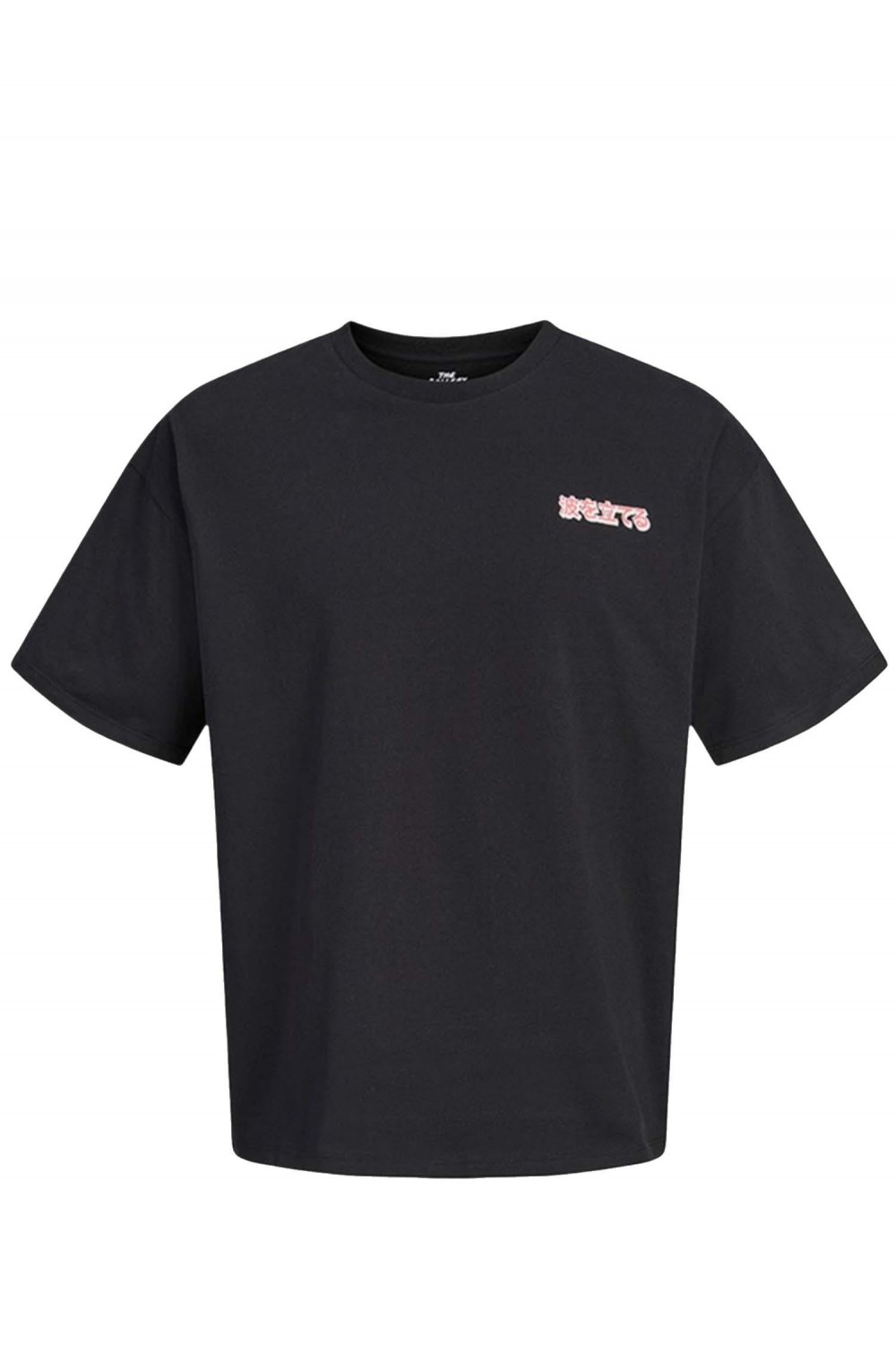 JACK & JONES TEE SSCREW NECK TG BLACK 12303537