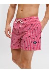 JACK & JONES STMAUI BREEZE MINI STRIPE SWIM SRT SN TRUE RED 12291425