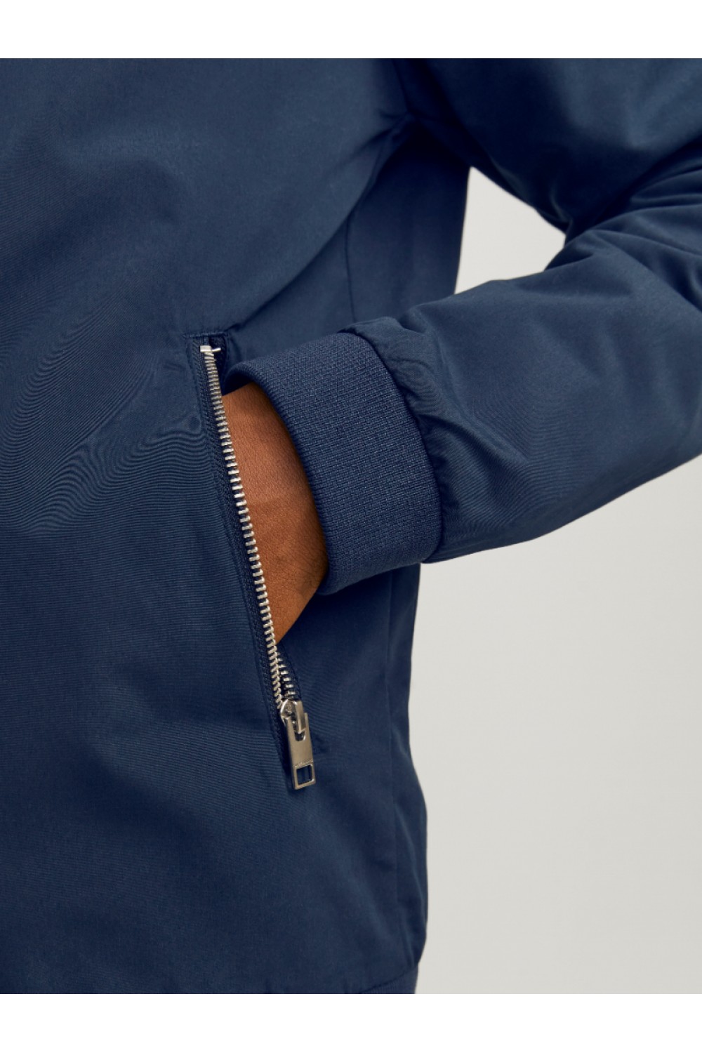 JACK & JONES JERUSH HARRNIGTON BOMBER NAVY BLAZER 12204277