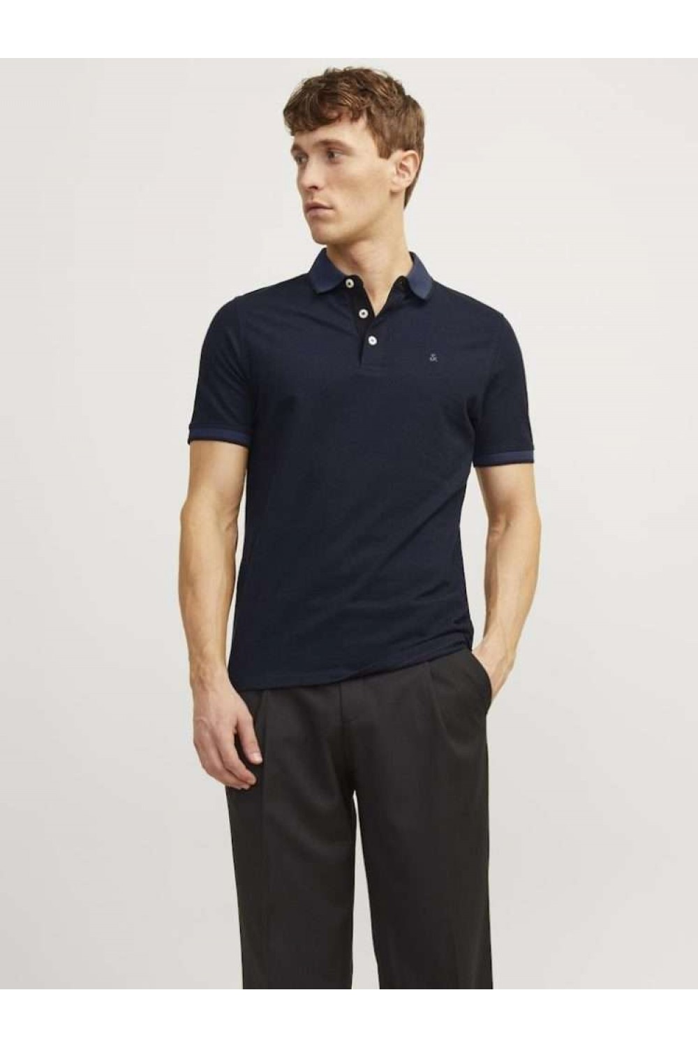 JACK & JONES PAULOS POLO SS NOOS DARK NAVY 12136668